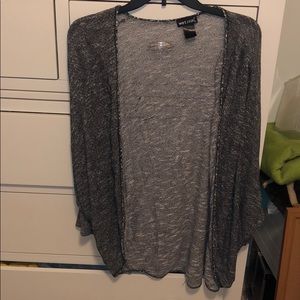 Gray cardigan